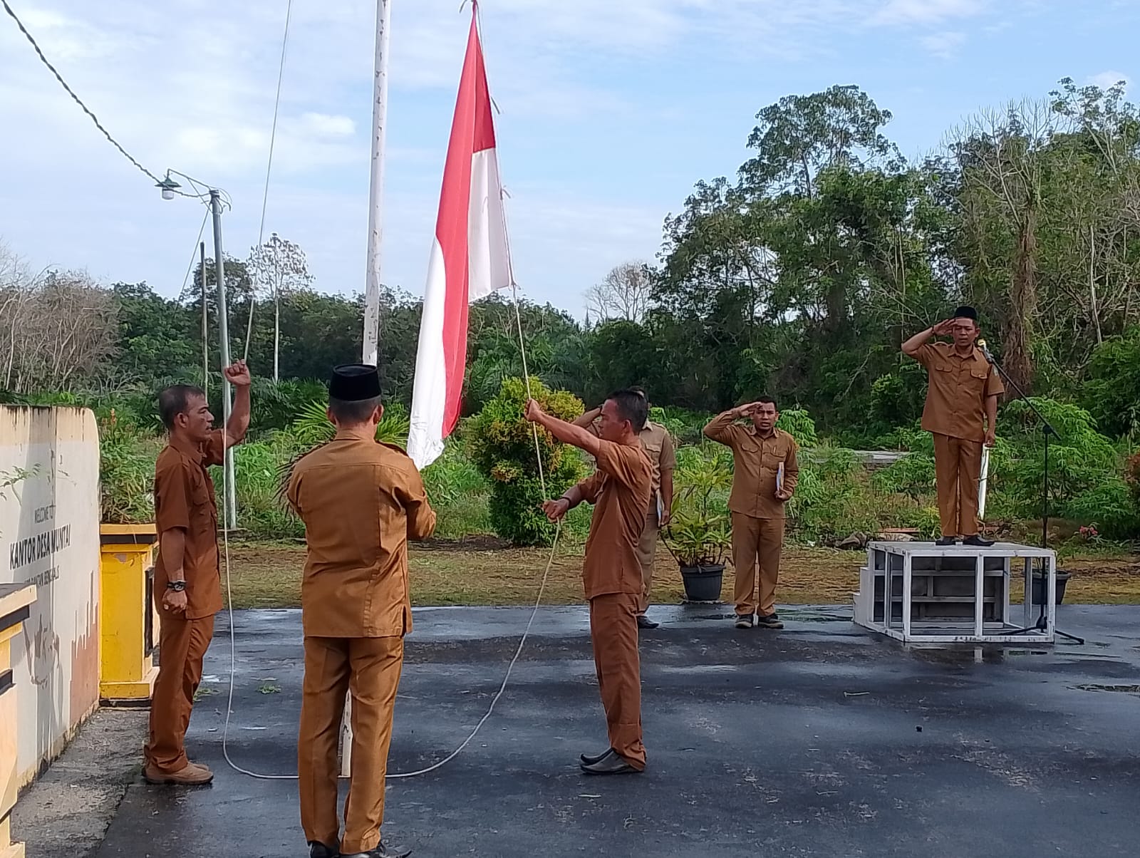 Apel bulanan Pemdes Muntai 