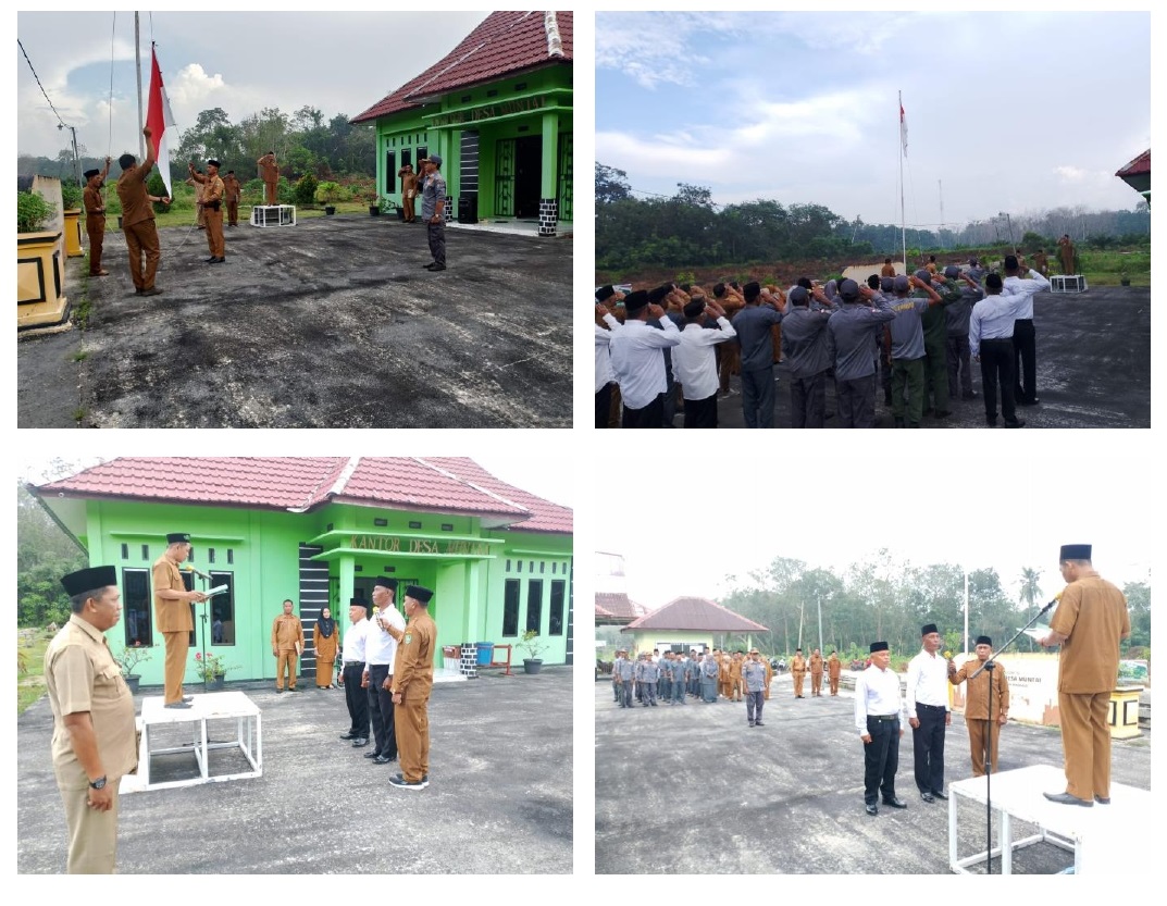 APEL SENIN DAN PELANTIKAN KETUA RT PRIODE 2025/2028