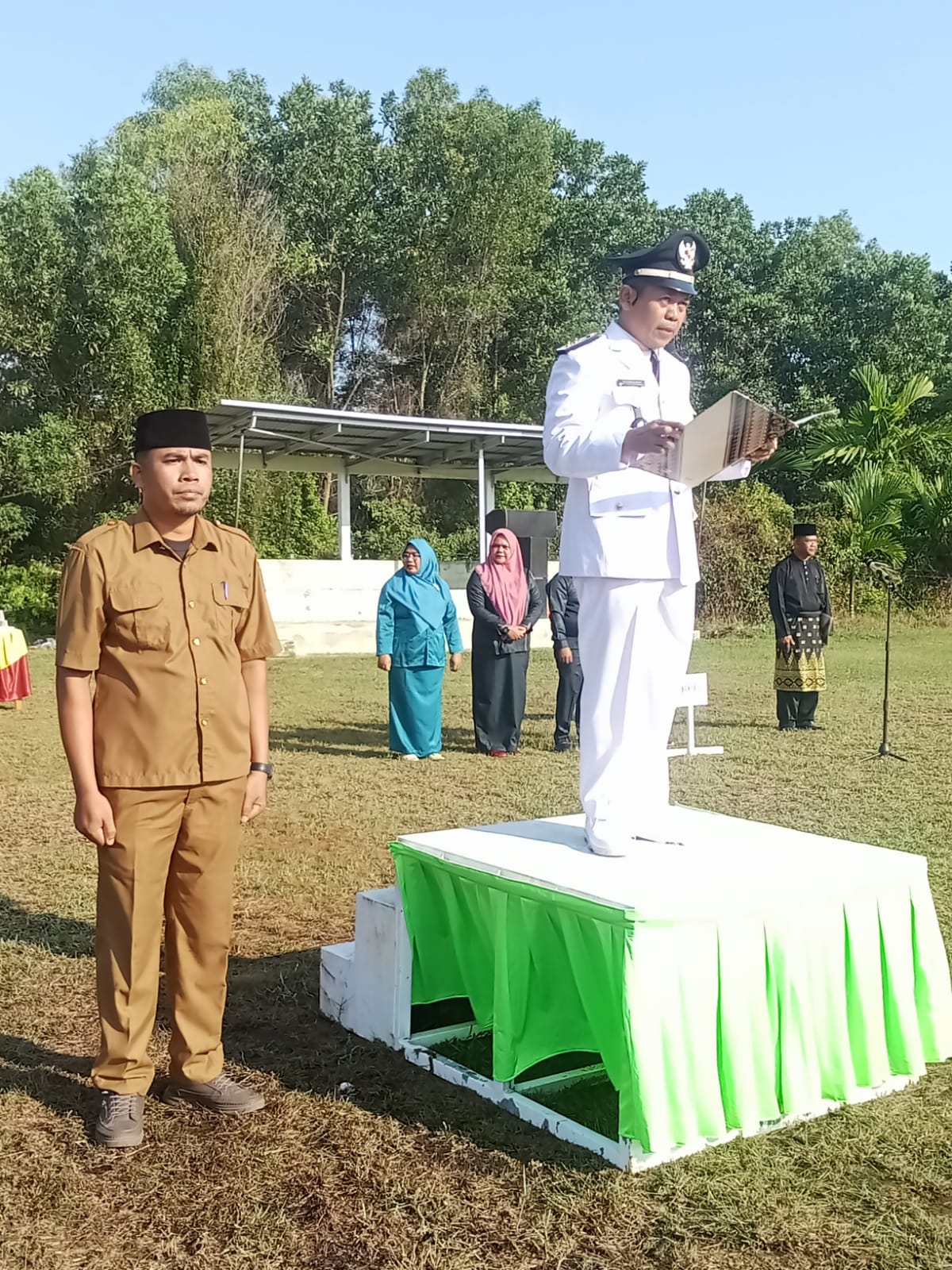 Penuh Haru di HUT ke-81 RI, Kepala Desa Muntai Bicara Tentang Amanah dan Pengabdian