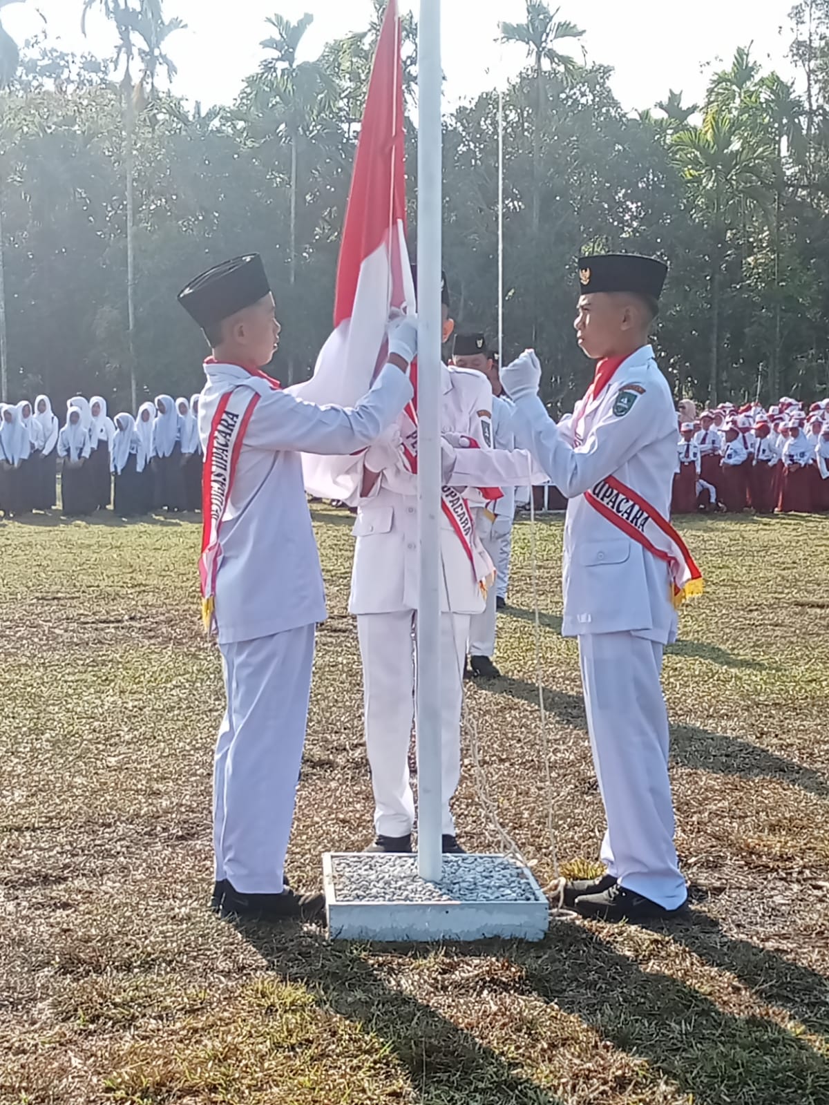 Khidmat dan Penuh Haru, Desa Muntai Peringati HUT ke-81 Kemerdekaan RI