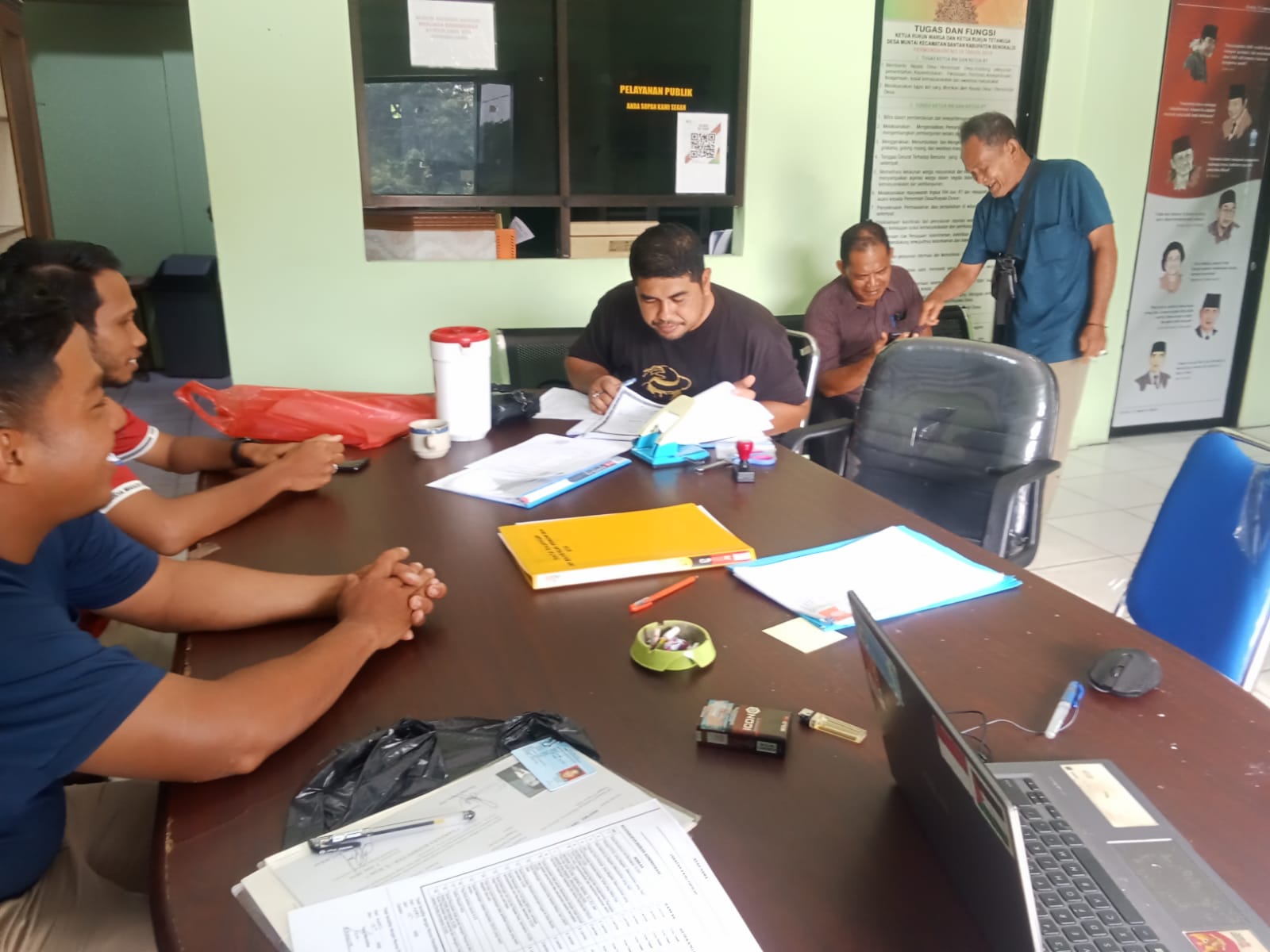 Pendaftaran Sekretaris Desa Muntai Masih Sepi, Tiga Bakal Calon Resmi Mendaftar