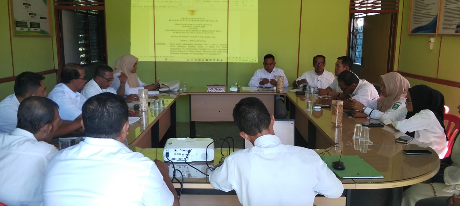 Saring Figur Terbaik, Pemdes Muntai Matangkan Regulasi Penjaringan Sekretaris Desa