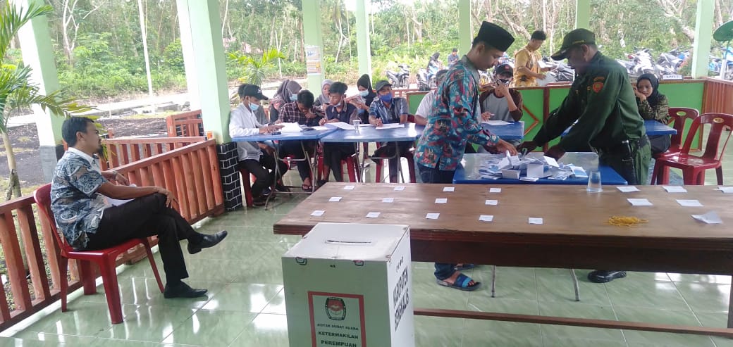 Suksesnya Pesta Demokrasi Pemilihan Anggota BPD Desa Muntai.