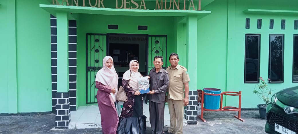 ISNJ Bengkalis dan Pemerintah Desa Muntai Tandatangani MoU Pelaksanaan Tridharma Perguruan Tinggi