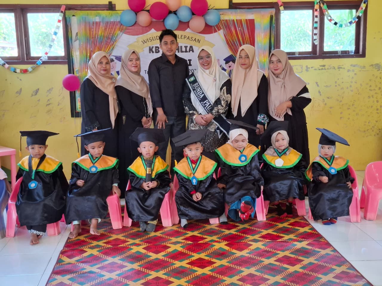 PAUD KB Dahlia Mandiri Desa Muntai Wisudakan Anak Didik Angkatan Ke-XII Tahun Ajaran 2025/2026