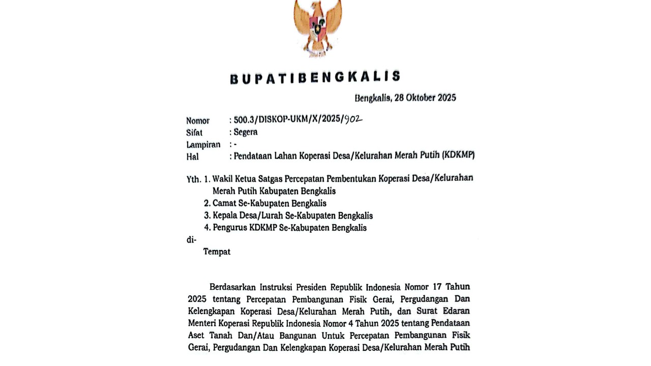PEMERINTAH DESA MUNTAI LAKUKAN PENDATAAN LAHAN KOPERASI DESA MERAH PUTIH SESUAI INSTRUKSI PRESIDEN DAN SURAT EDARAN MENTERI KOPERASI
