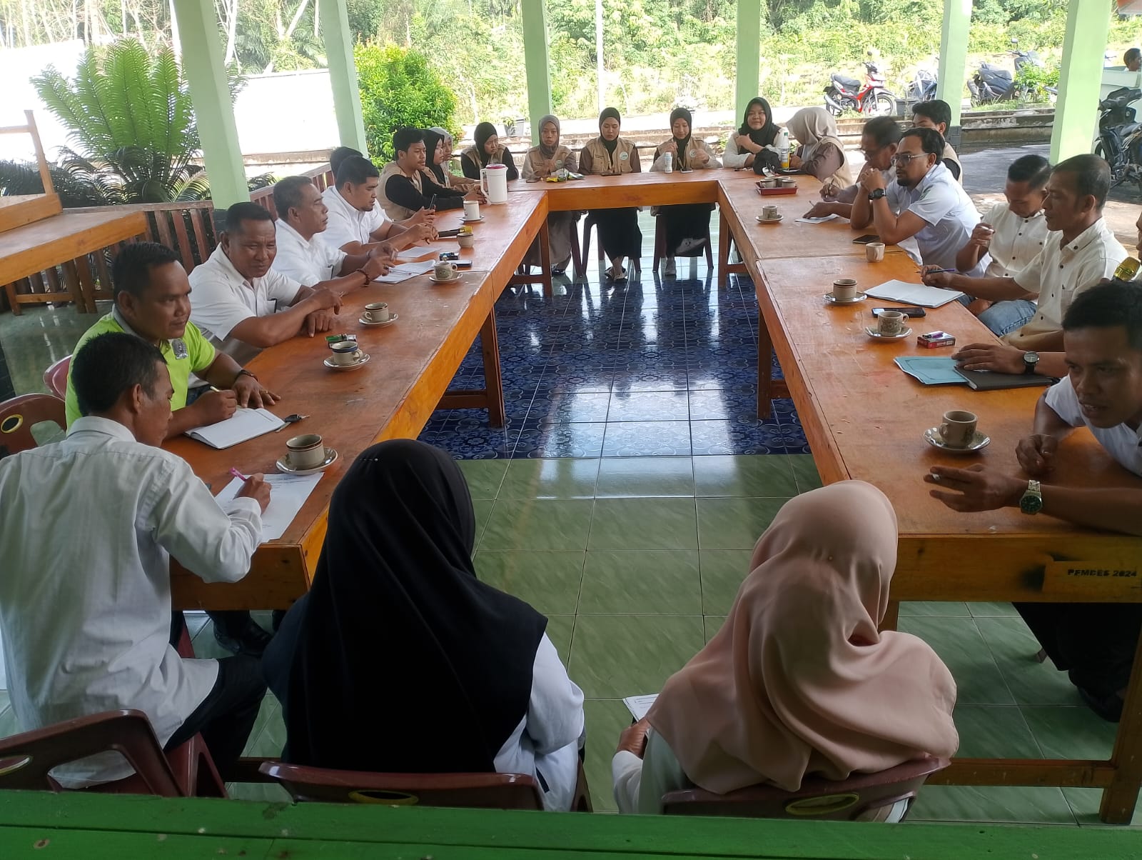 Pemerintah Desa Muntai Bentuk Panitia Peringatan HUT Ke-81 Republik Indonesia Tahun 2026 Bersama Mahasiswa KKN UNRI
