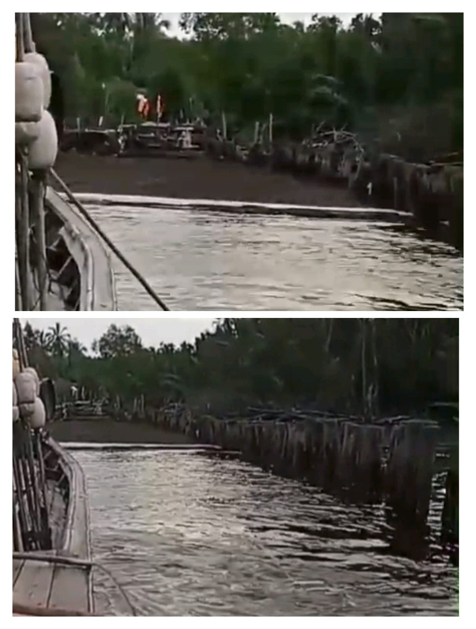 Kuala Sungai Muntai Makin Dangkal Sejak Musim Angin Barat, Nelayan Terancam Tak Bisa Melaut!