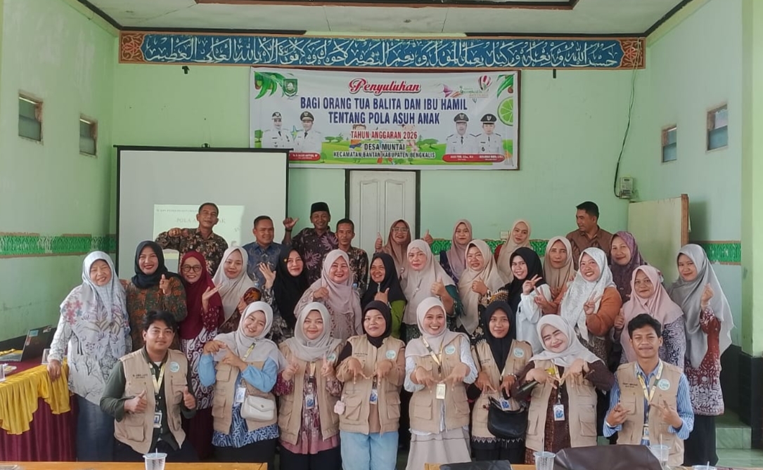 Pemerintah Desa Muntai Gelar Penyuluhan Pola Asuh bagi Orang Tua Balita dan Ibu Hamil