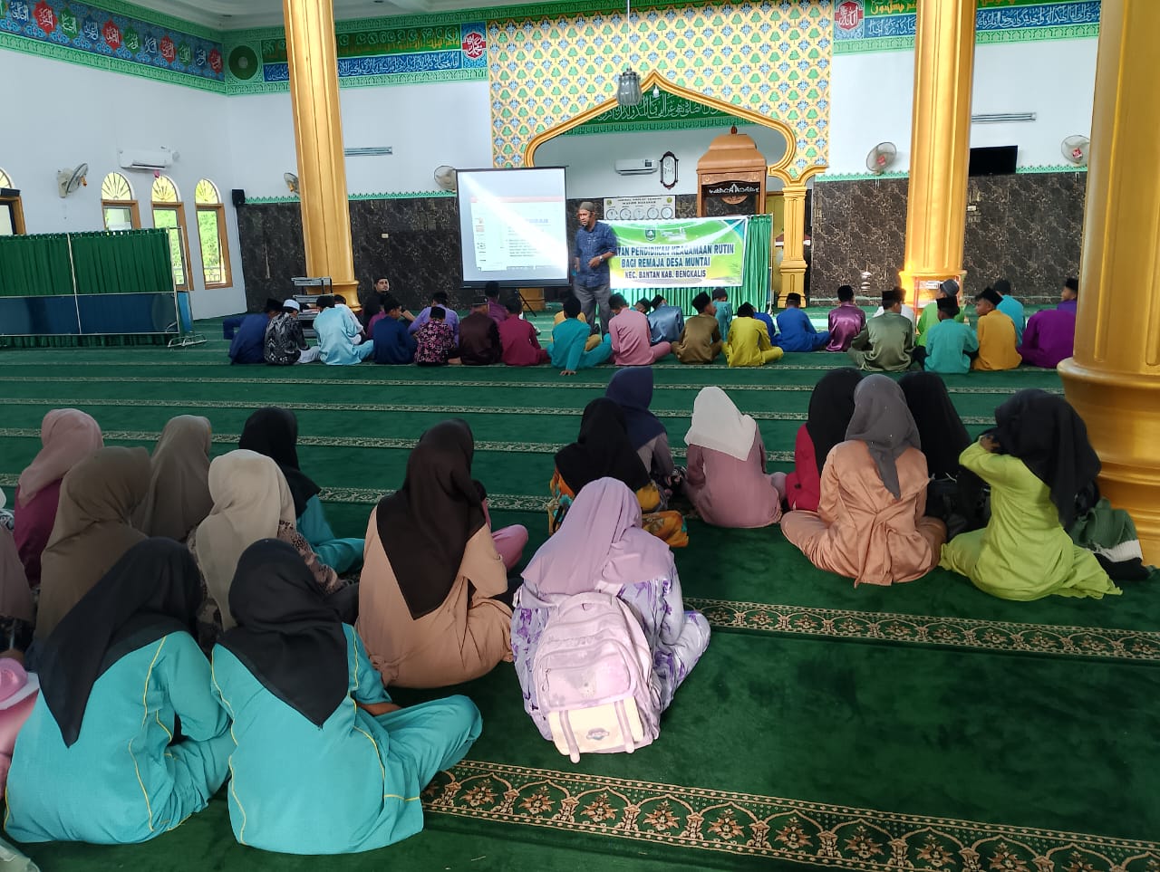 Pemerintah Desa Muntai Gelar Rutinitas Pendidikan Keagamaan untuk Remaja